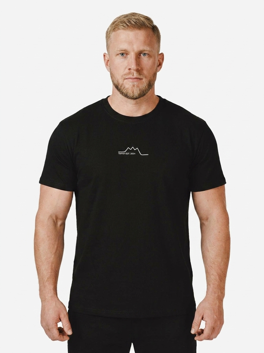 TAPSH Mountain Tee — Premium Oversized Streetwear T-Shirt aus 240gsm Baumwolle